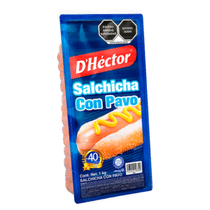 Salchicha con pavo